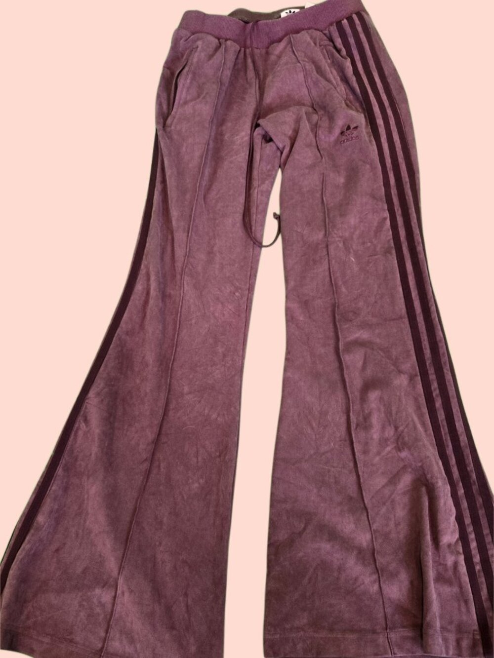 Adidas Velour Track Pants | Pantalon en velours